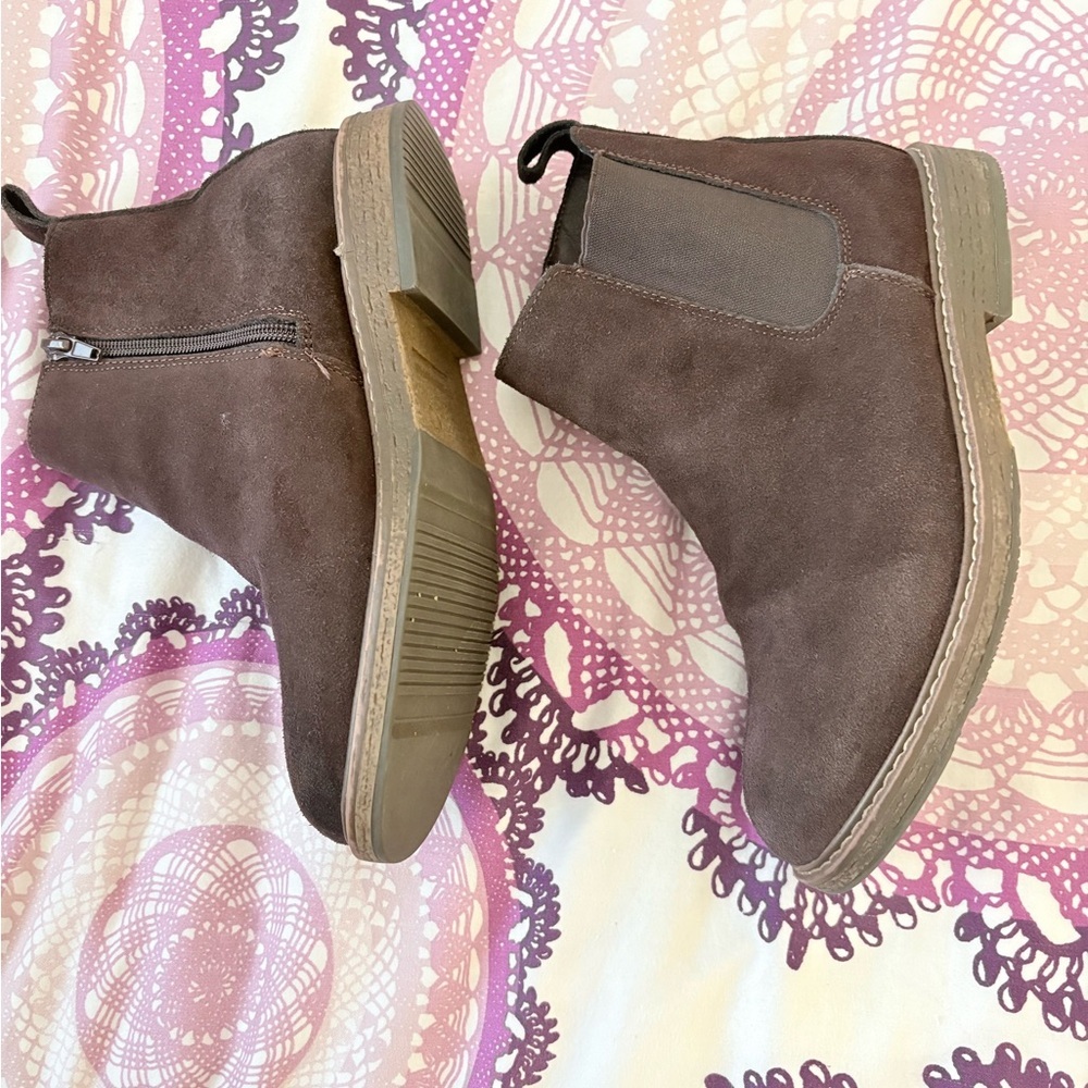 Steve Madden Leather Upper Boots - Picture 2 of 4